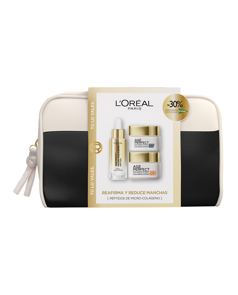 L'Oréal Paris - Estuche de regalo Colagen Expert Age Perfect Skin L'Oreal.