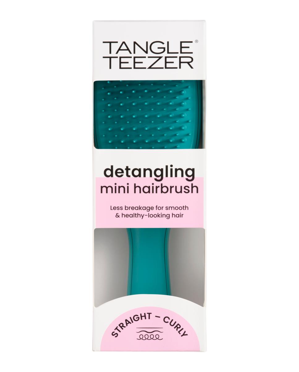 Imagen 0 de Cepillo Desenredante Mini Ultimate Detangler Transformative Teal Tangle Teezer