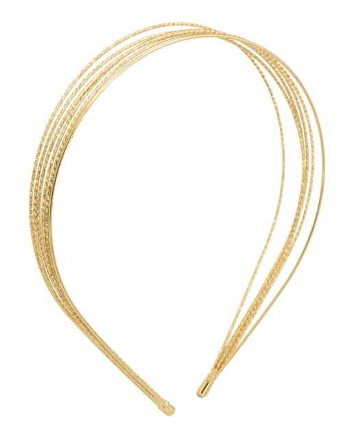 Imagen 0 de Diadema Multi Metal Gold