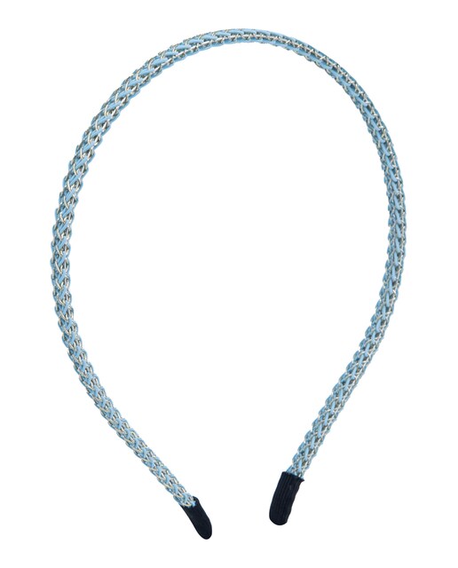 Imagen 0 de Diadema fina Braid Gold & Blue