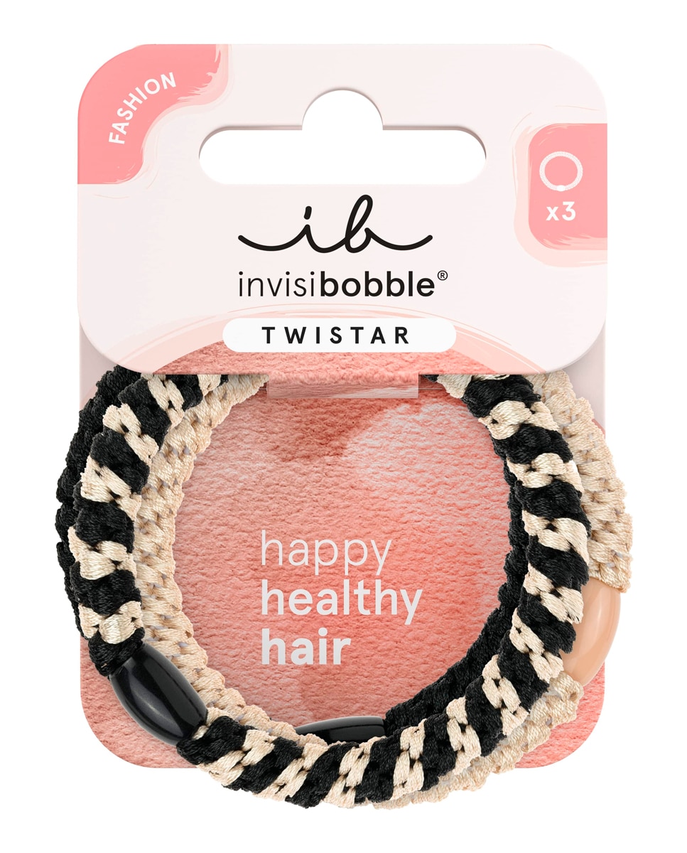 Imagen 0 de Set 3 coleteros TWISTAR Classical Braids Invisibobble