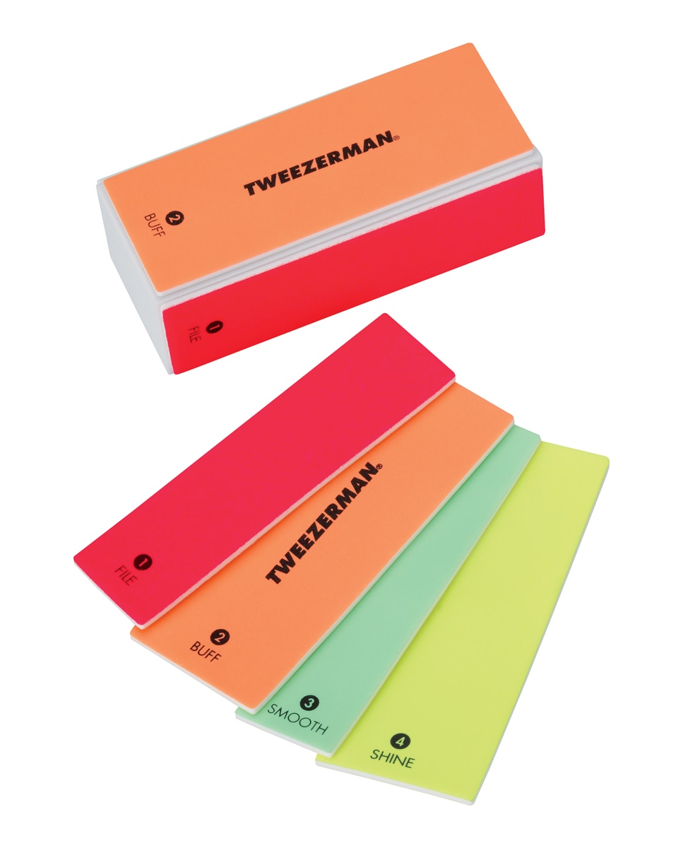 TWEEZERMAN - Lima Bloc 4 caras con Recambios Tweezerman.