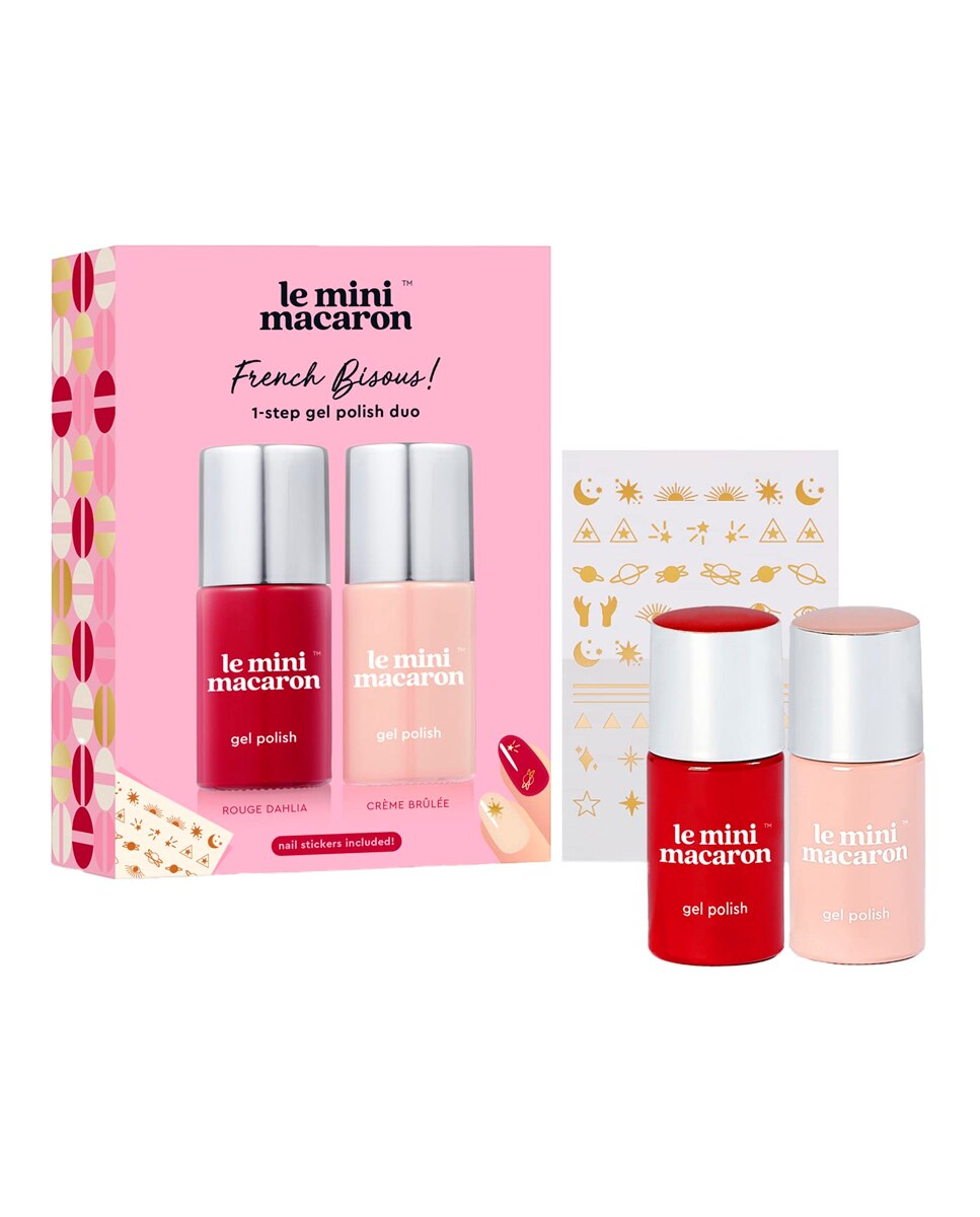 Set de Esmalte Semipermanente French Bisous Le Mini Macaron 1