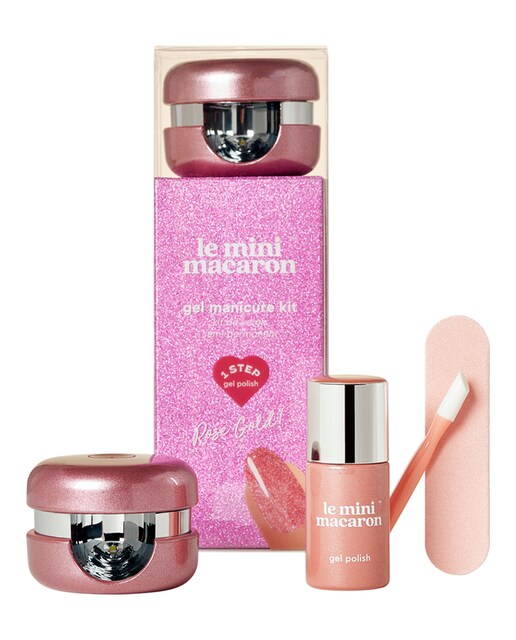 Kit de Manicura Semipermanente Rose Gold Le Mini Macaron