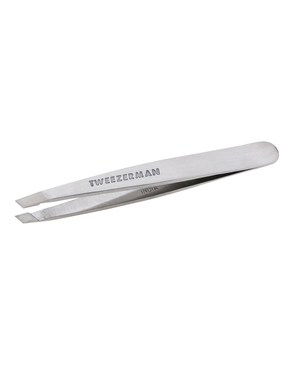 TWEEZERMAN - Pinza de depilar Mini Slant Inox Tweezerman.