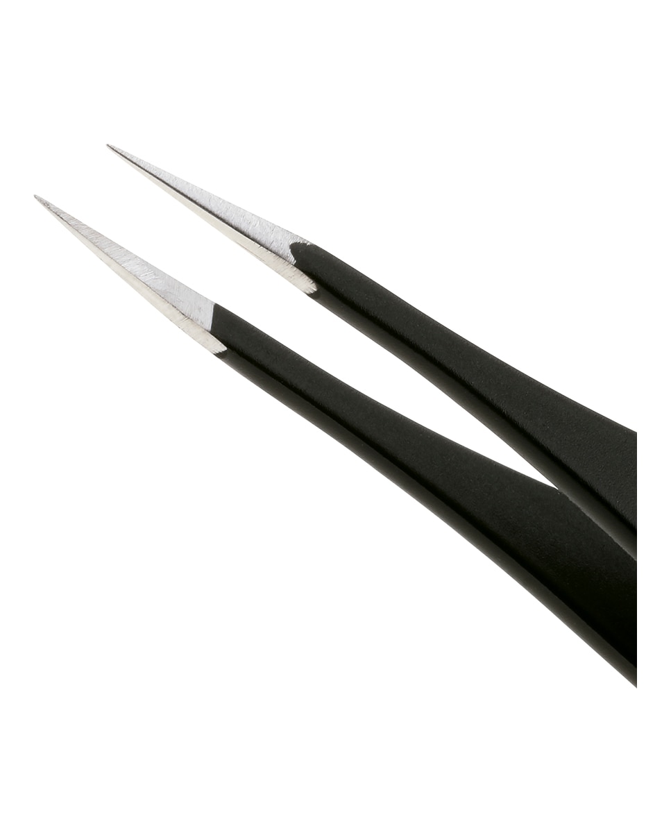 Pinza Puntiaguda GEAR Tweezerman - NEGRO NEGRO-2