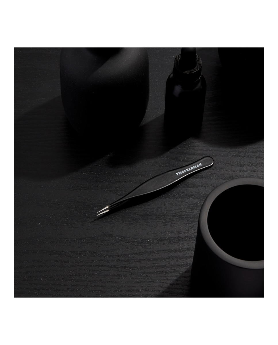 Pinza Puntiaguda GEAR Tweezerman - NEGRO NEGRO-3