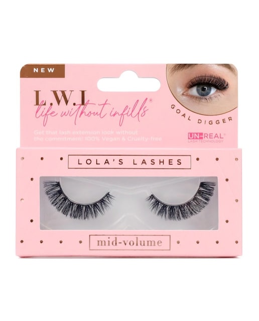 Imagen 0 de Pestañas Postizas Goal Digger Russian Strip Lashes 13 g Lola Lashes