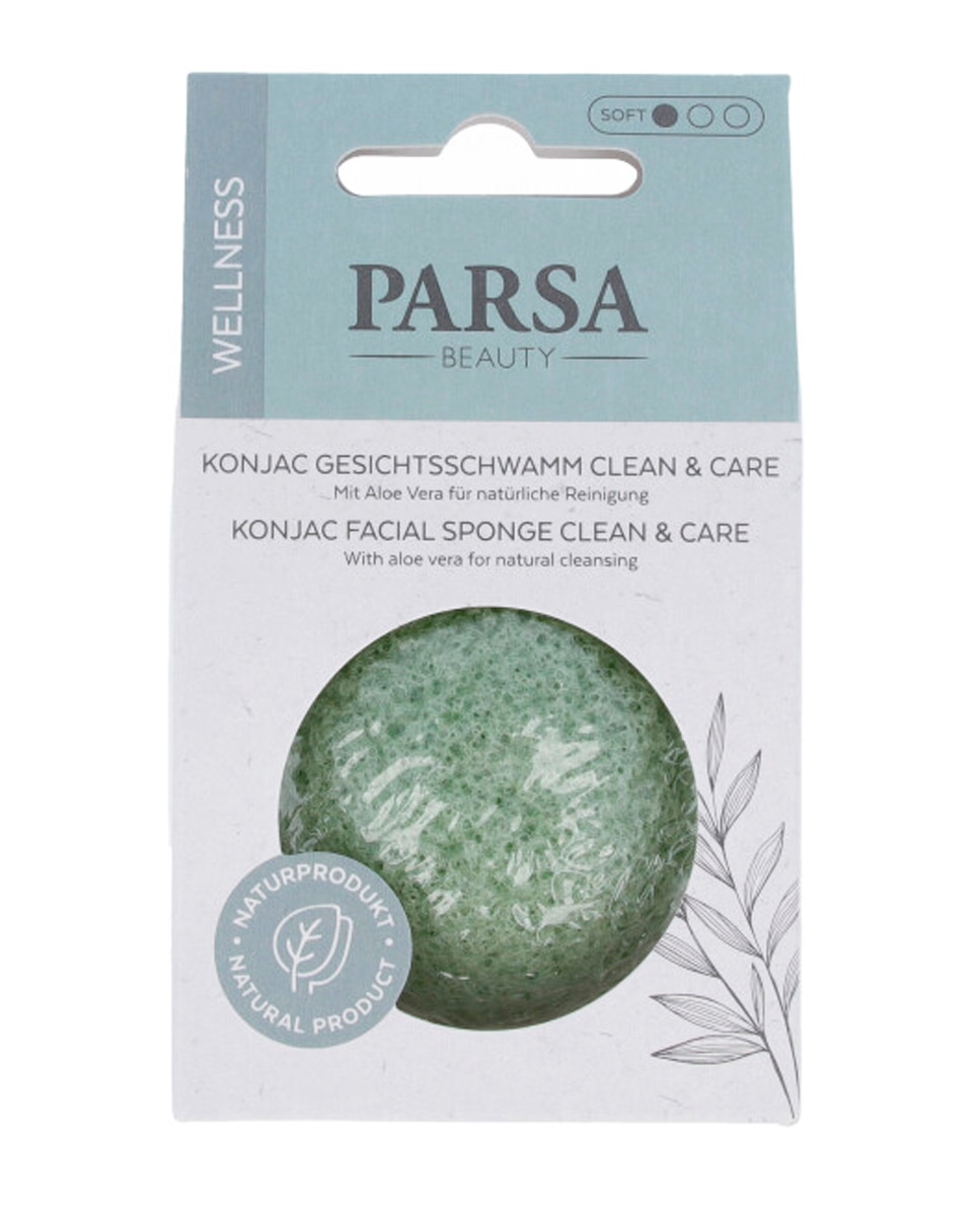 PARSA - Esponja Facial Konjac Clean & Care Parsa.