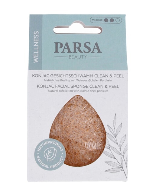 Imagen 0 de Esponja Facial Konjac Clean & Peel Parsa