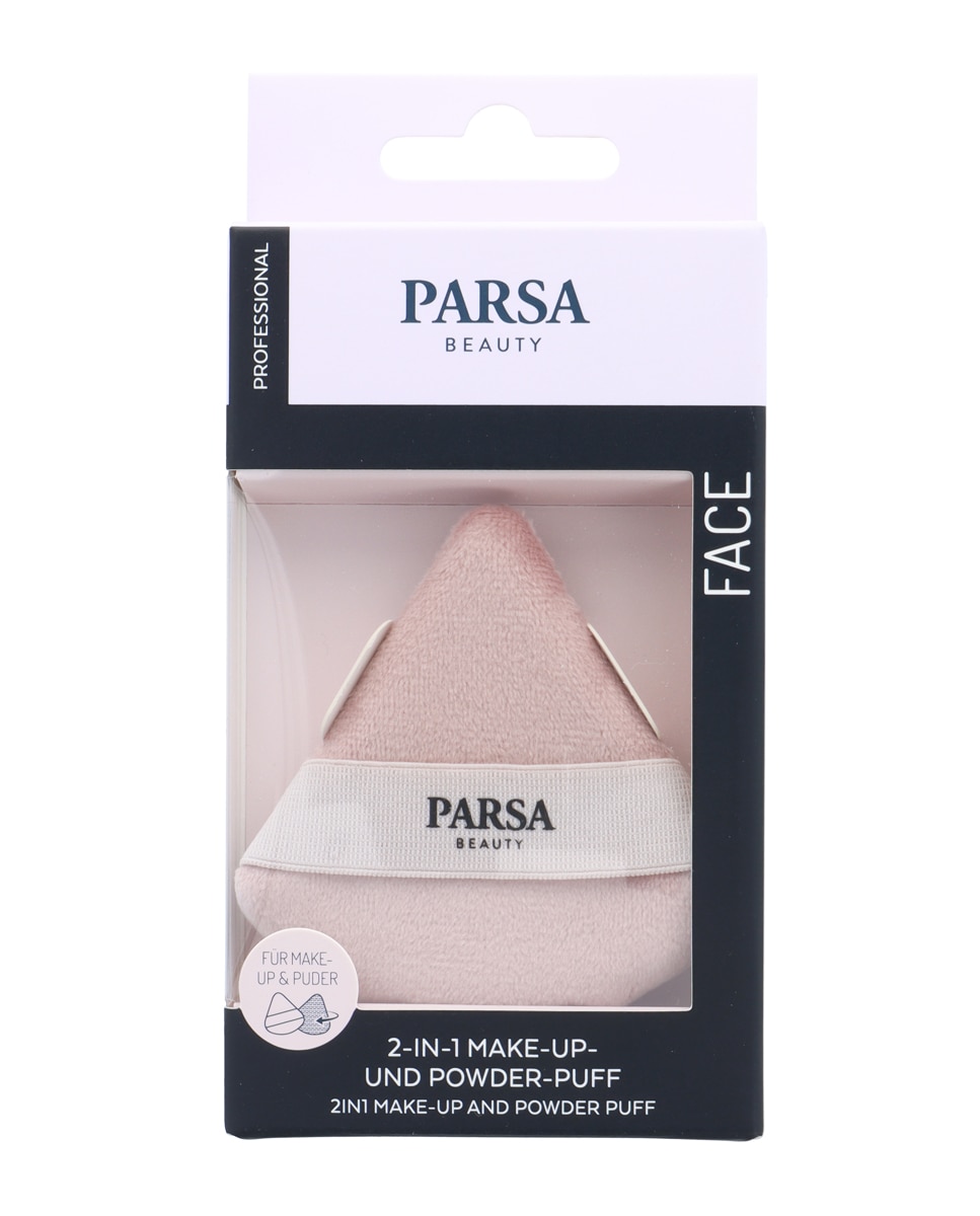 PARSA - Borla de maquillaje y polvera Parsa.