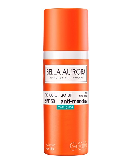 Gel crema solar Anti-manchas SPF50 Bella Aurora