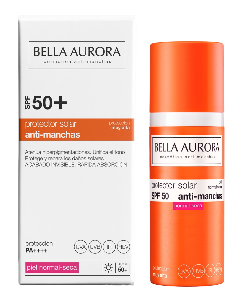 Fluido solar anti-manchas SPF 50+ Bella Aurora - 50 ml 2