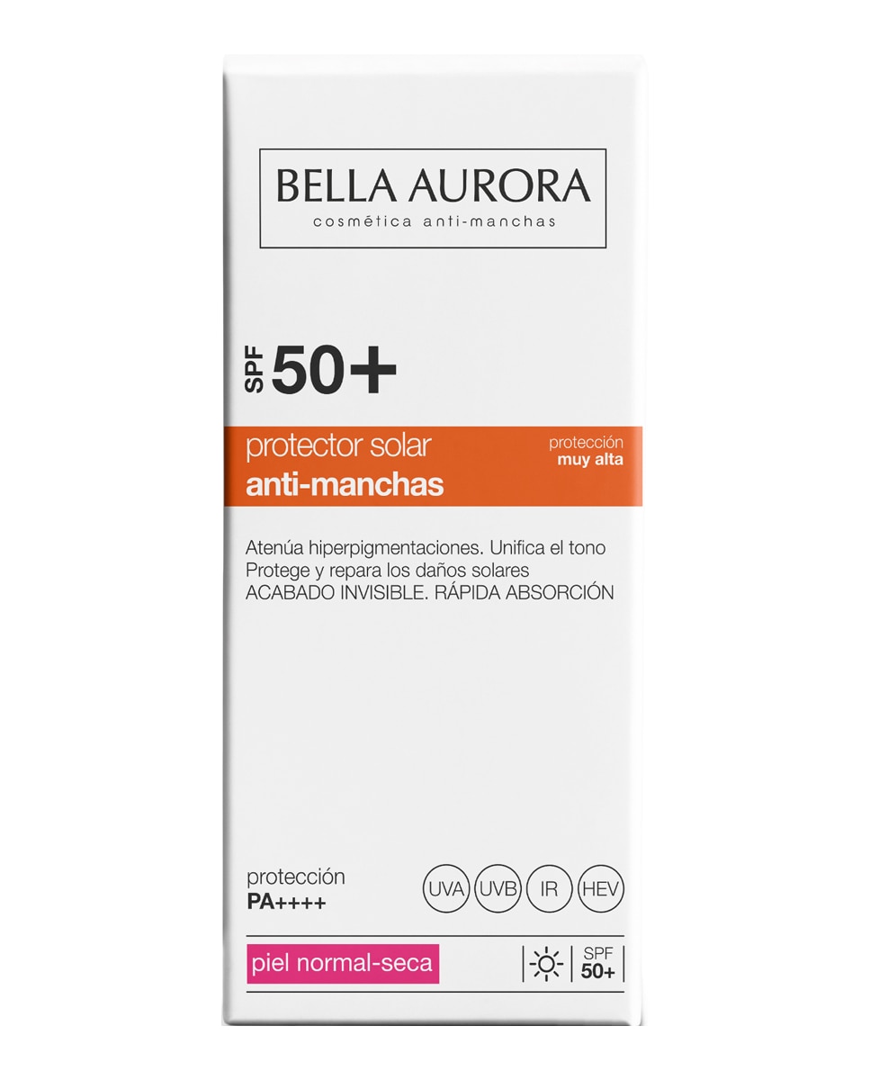 Fluido solar anti-manchas SPF 50+ Bella Aurora - 50 ml 4
