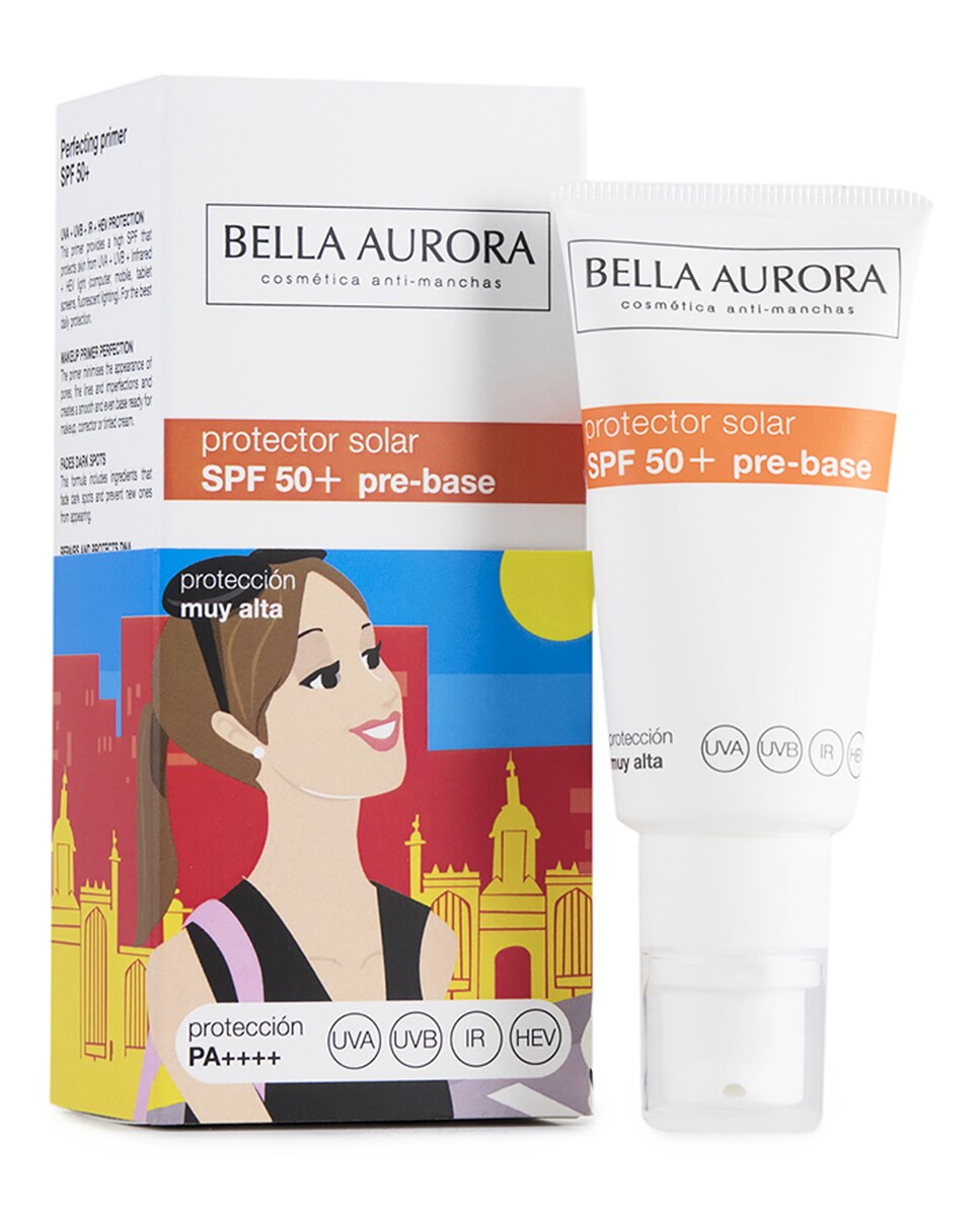 Solar Pre-Base de maquillaje SPF 50+ BELLA AURORA - 30 ml 2