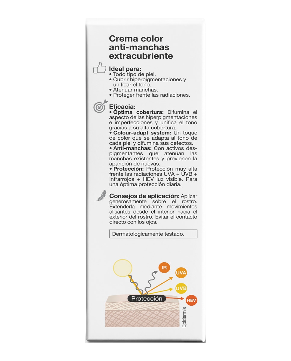 CC Cream SPF50+ anti-manchas extracubriente Bella Aurora - 30 ml 5