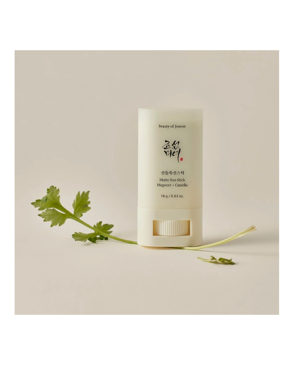 Protección solar en stick mate Mugwort + Camilia Beauty of Joseon - 18 g 2