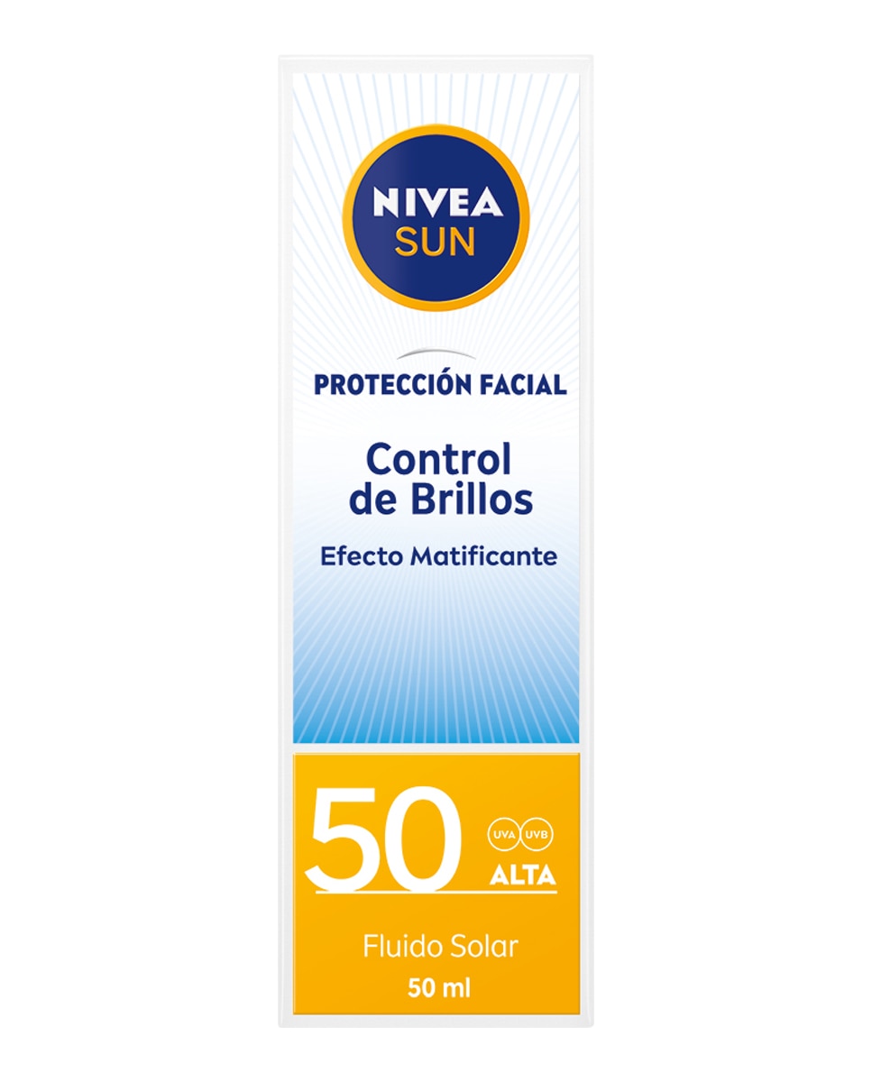 Crema solar facial FP 50 UV Control de Brillos 50 ml Nivea 3
