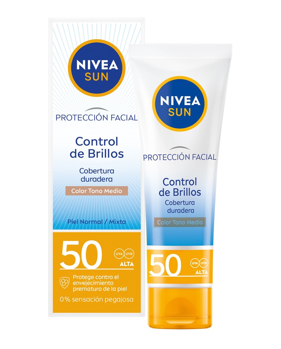 Protección Solar Facia uminous 630 Fluido Solar Antimanchas SPF50 Nivea 1