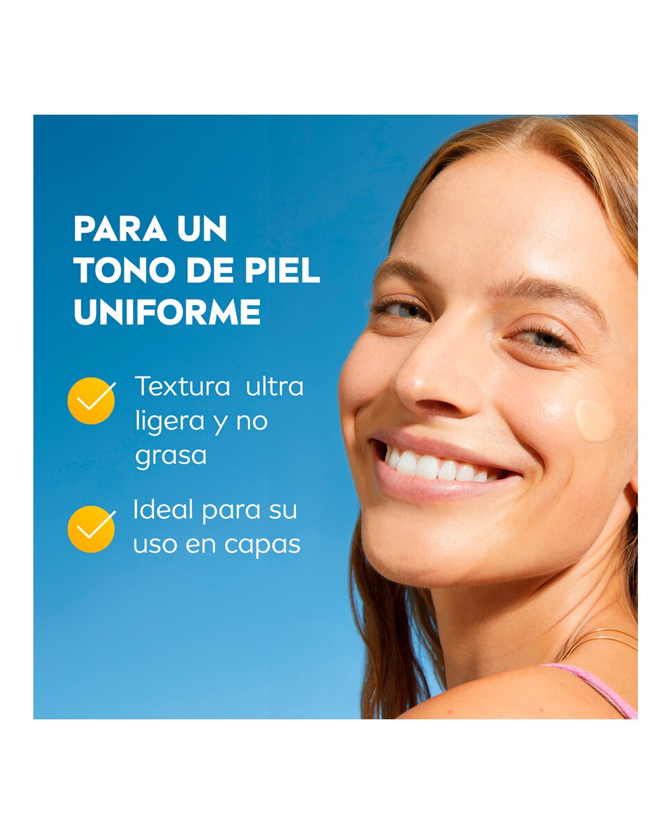 Protector Facial UV Face Fluido Diario Ultra Ligero SPF50+ 40 ml Tono Claro Nivea - 40 ml 4