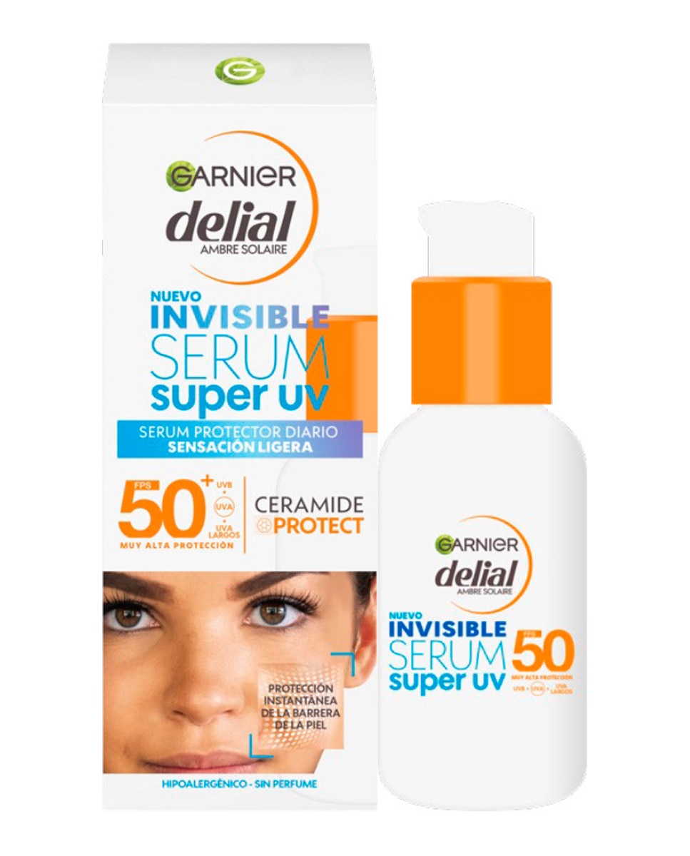 Protector Solar Invisible Super UV SPF50 40 ml Delial - 40 ml 1