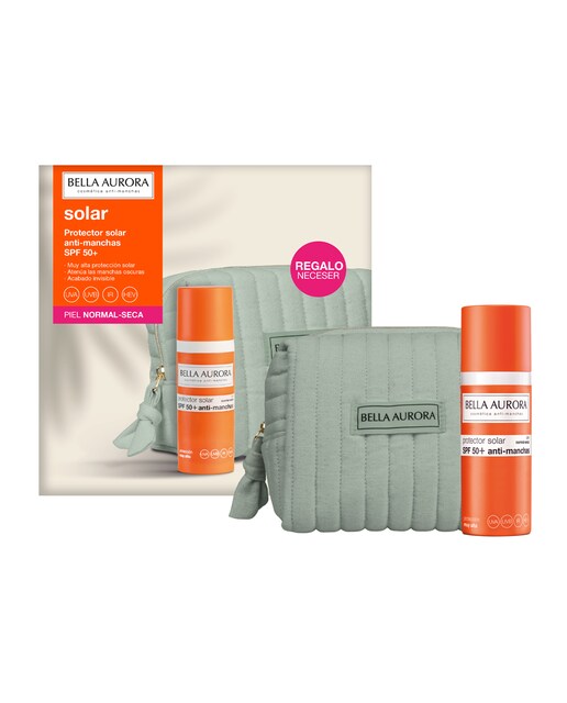 Imagen 0 de Pack Fluido Solar Spf50+ Piel Seca Bella Aurora