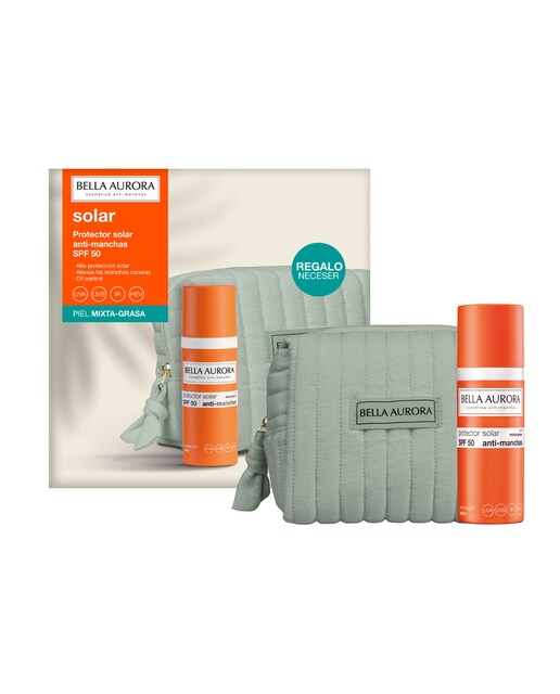 Imagen 0 de Pack Gel Solar Spf50 Piel Mixta Bella Aurora