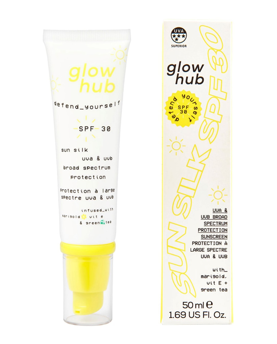Protector solar sun silk face cream spf30 Glow Hub - 50 ml 2