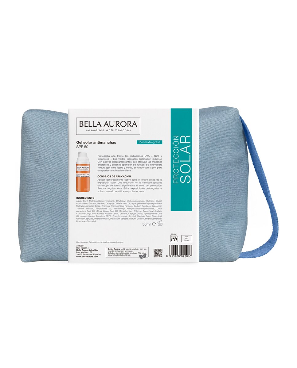 Estuche Regalo Solar Piel Mixta-Grasa  Bella Aurora 3