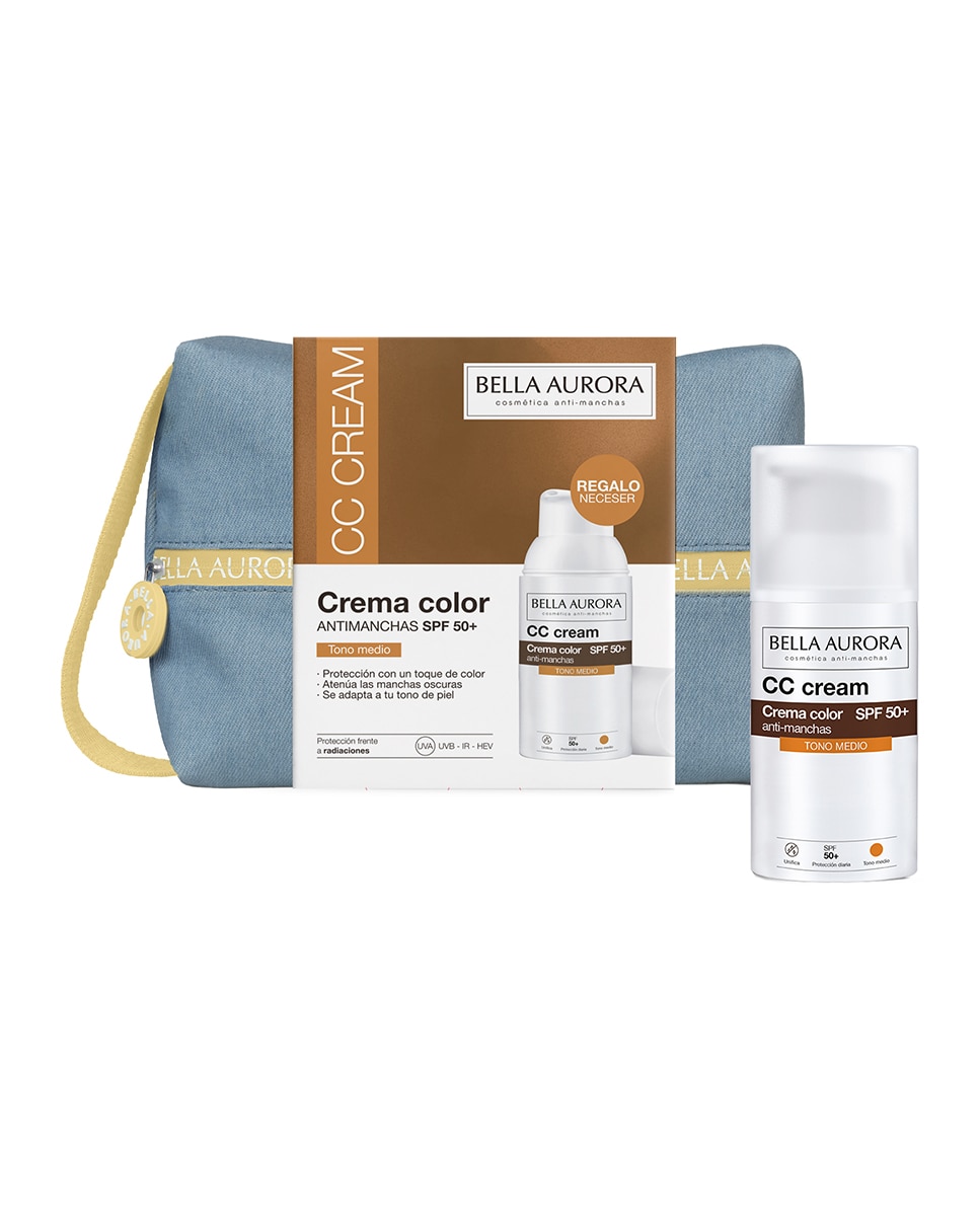Imagen 0 de Estuche Regalo Solar Cc Cream Tono Medio  Bella Aurora
