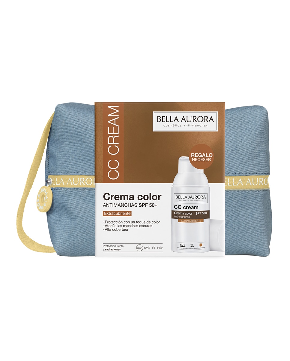 Estuche Regalo Solar Cc Cream Extracubriente Bella Aurora 2