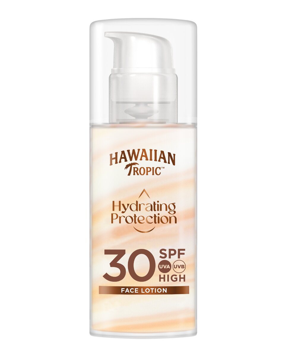 Hawaiian Tropic - Crema Facial Hydrating Protection Face Spf30 50 ml Hawaiian Tropic.