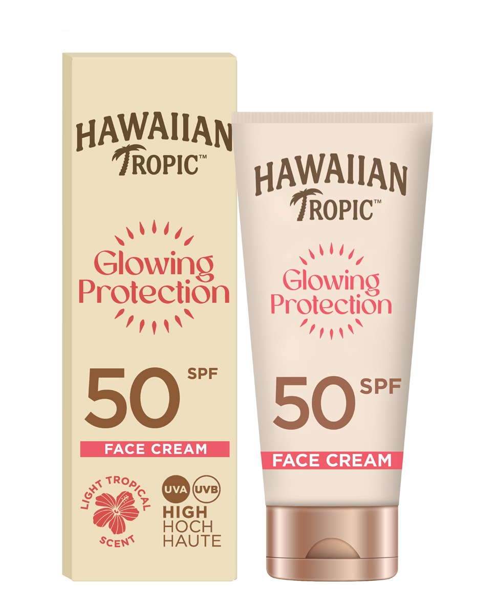 Hawaiian Tropic - Crema Facial Glowing Protection Face Spf50 50 ml Hawaiian Tropic.