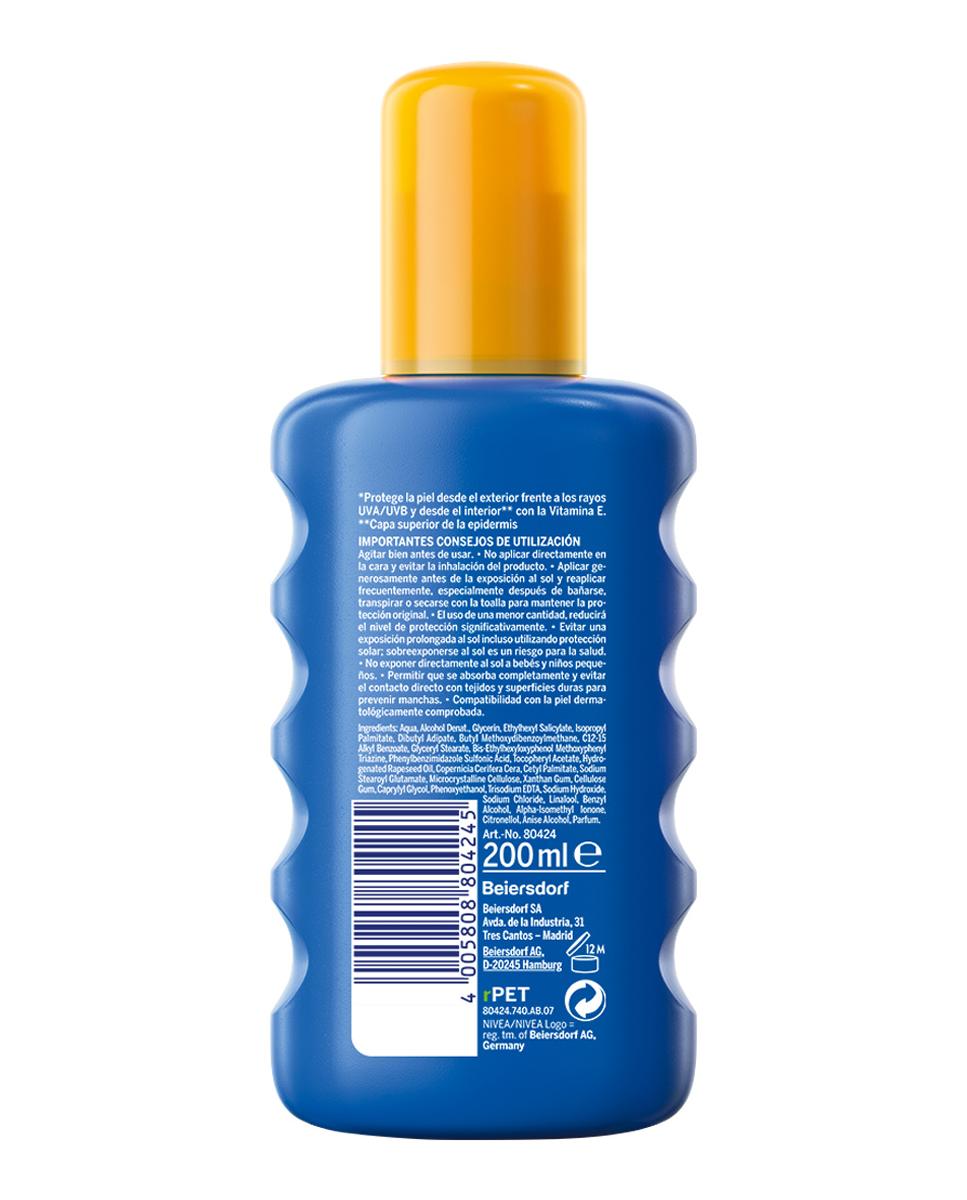 Spray Solar Hidratante FP 15 Protege & Hidrata 200 ml Nivea - 200 ml 2