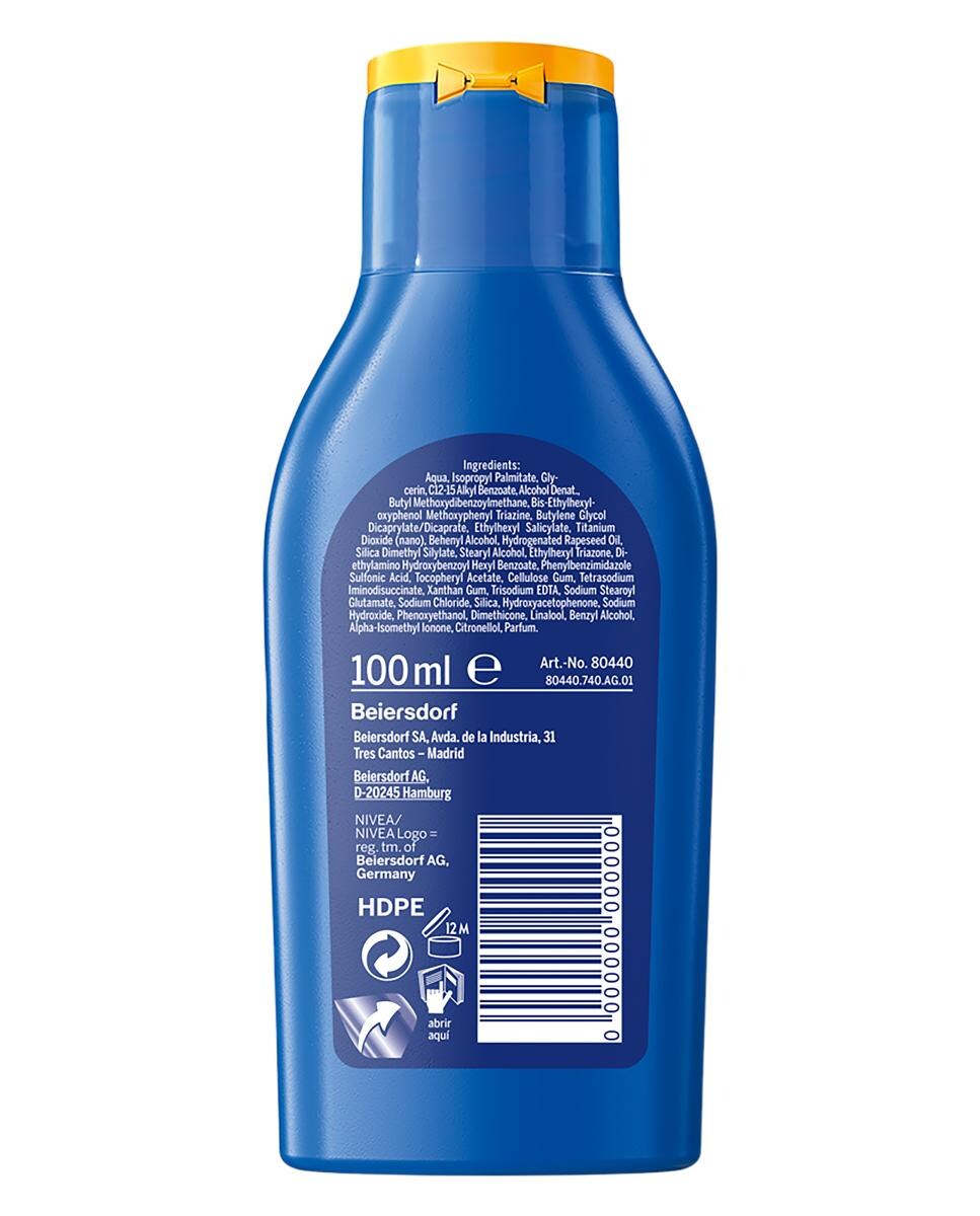 Loción Solar FP 30 Protege & Hidrata 100 ml Nivea 2