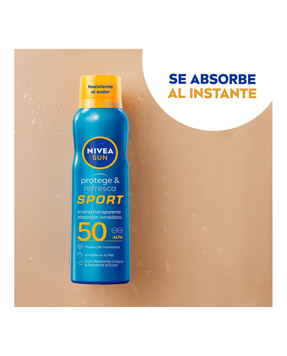 Spray Bruma Solar Invisible FP 50 Protege & Refresca 200 ml Nivea - 200 ml 3