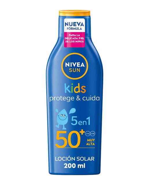Leche Solar Niños FP 50+ Protege & Juega 200 ml Nivea
