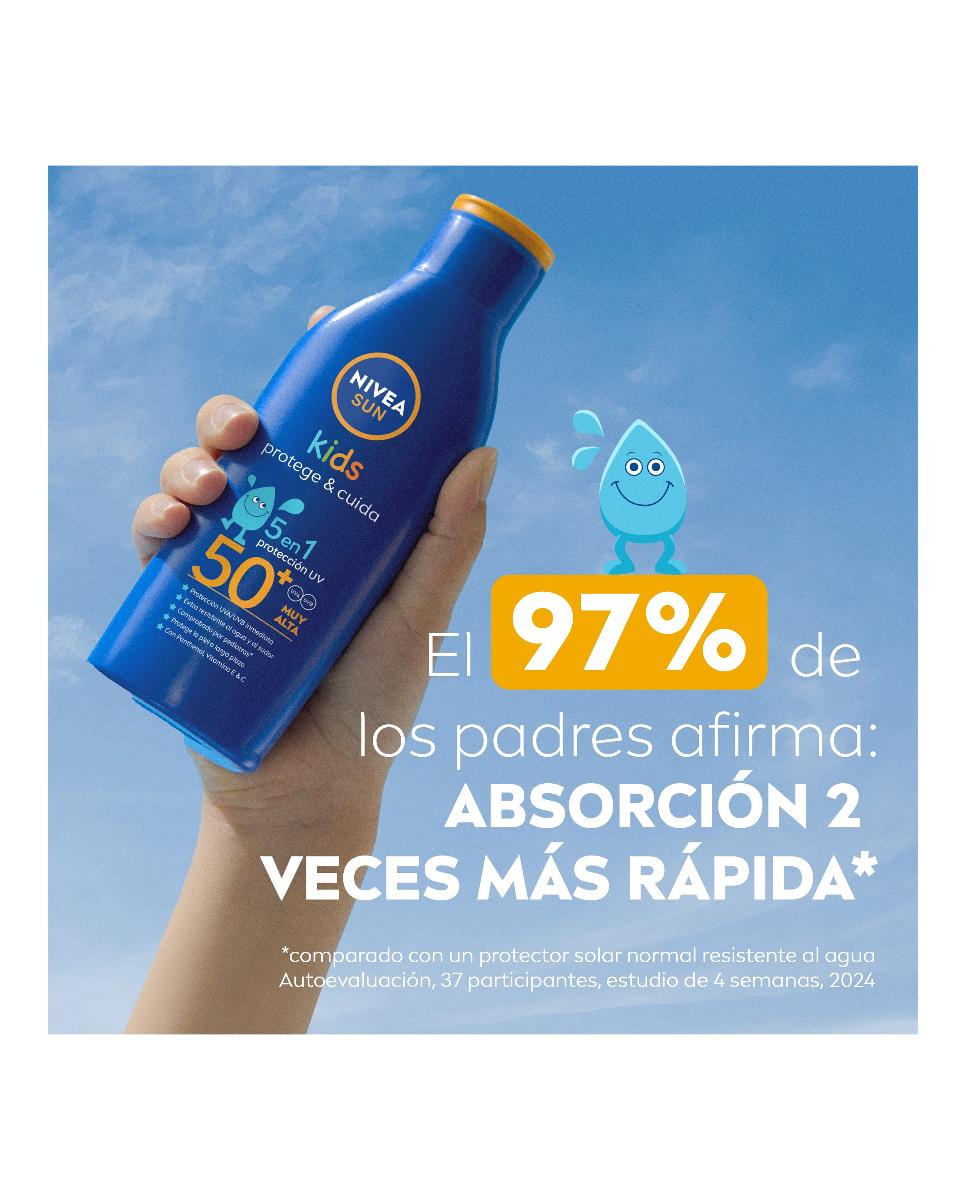 Leche Solar Niños FP 50+ Protege & Juega 200 ml Nivea - 200 ml 3