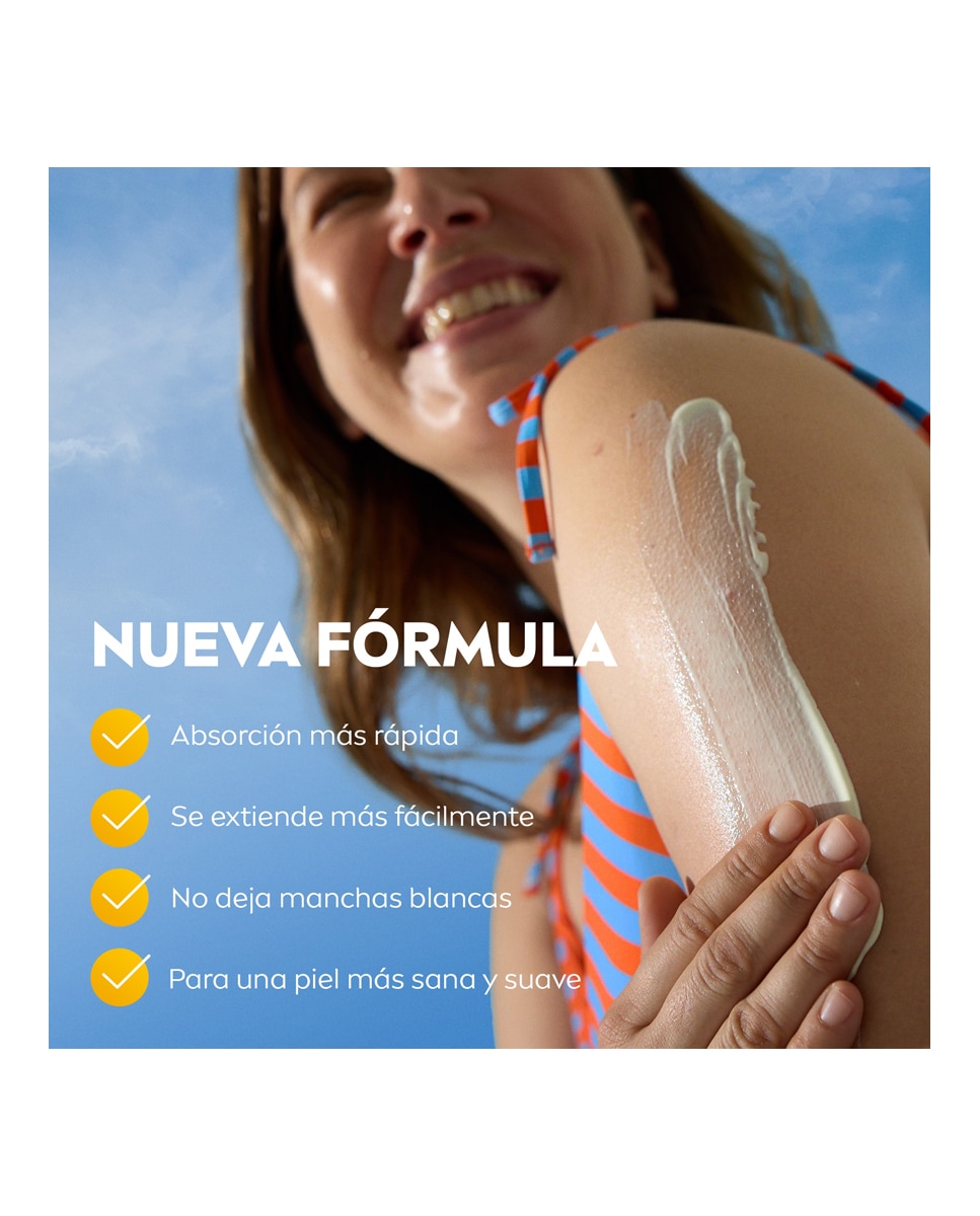 Loción Solar Protege & Hidrata FP 50+ Nivea 3