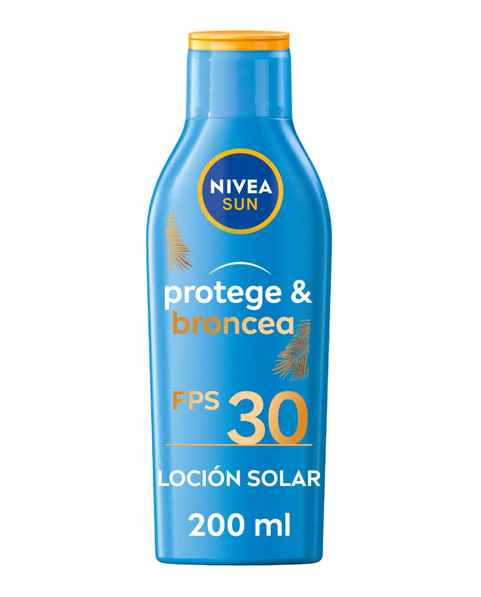 Leche Solar Activadora del Bronceado FP 30 Protege & Broncea 200 ml Nivea - 200 ml 1