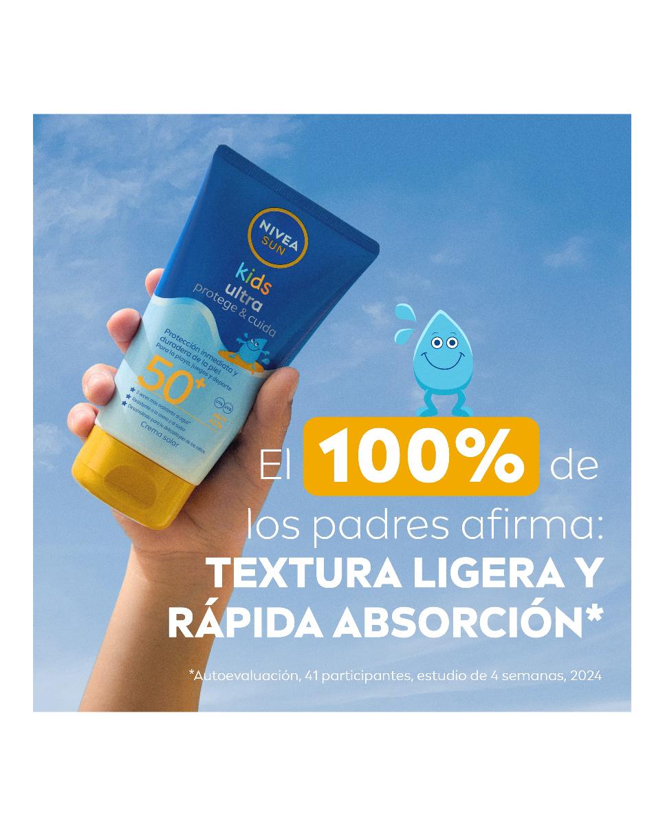 Loción Solar FP50+ Kids Ultra Protege & Cuida 150 ml Nivea - 150 ml 5