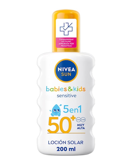 Imagen 0 de Protector Solar Infantil Spray Sensitive FP 50+ Nivea