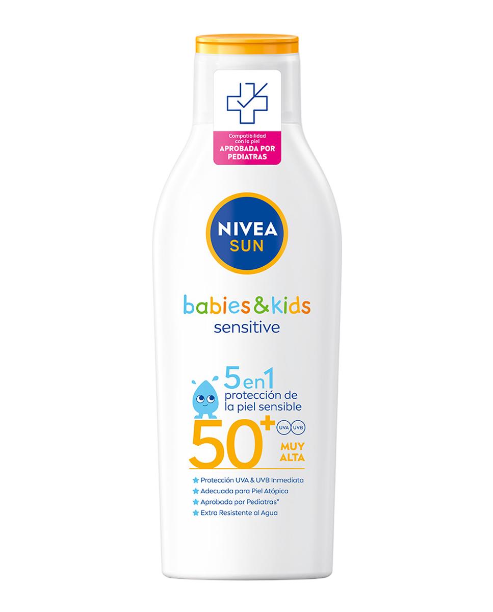 Leche Solar Niños FP 50+ Sensitive Protege & Juega Piel sensible 200 ml Nivea - 200 ml 1