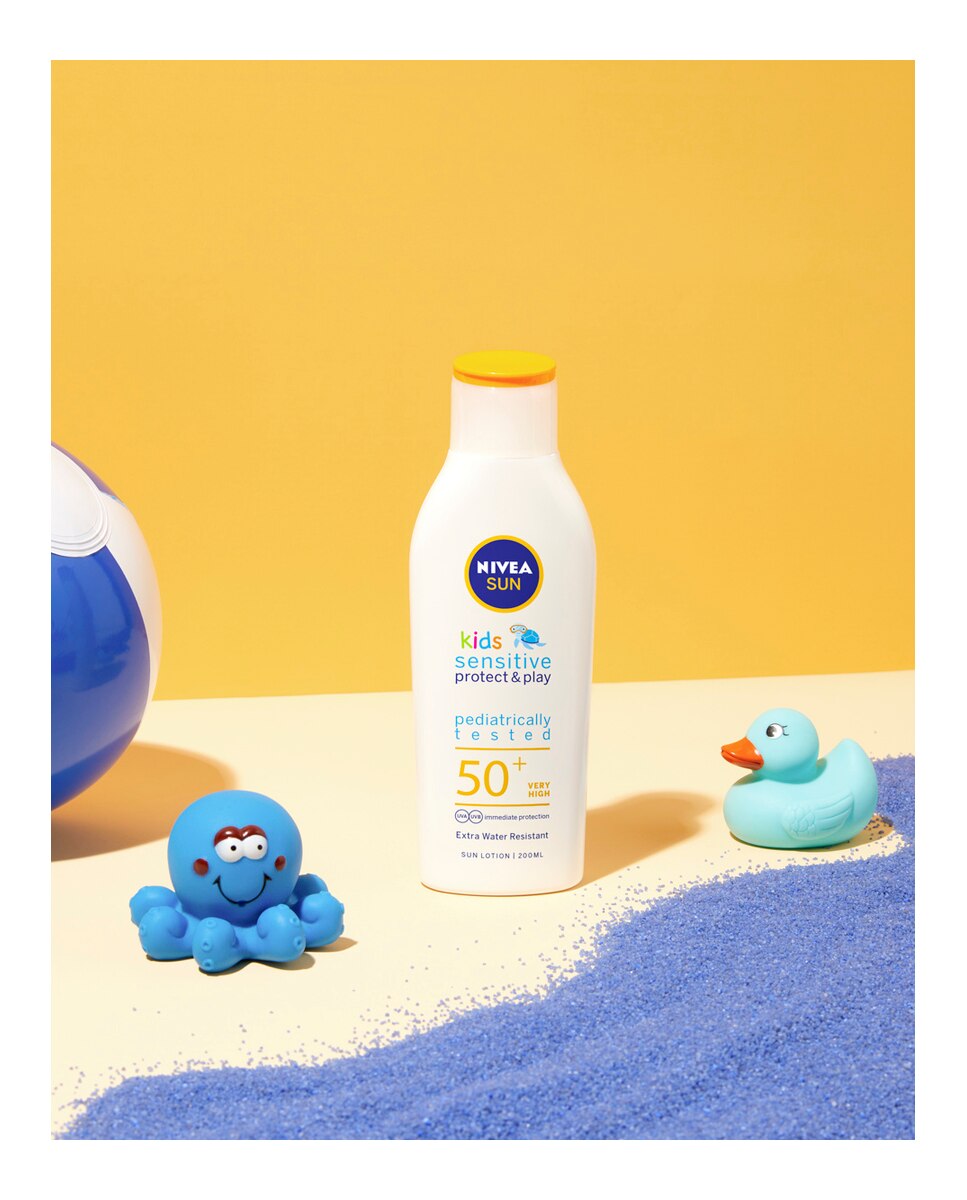 Leche Solar Niños FP 50+ Sensitive Protege & Juega Piel sensible 200 ml Nivea - 200 ml 3
