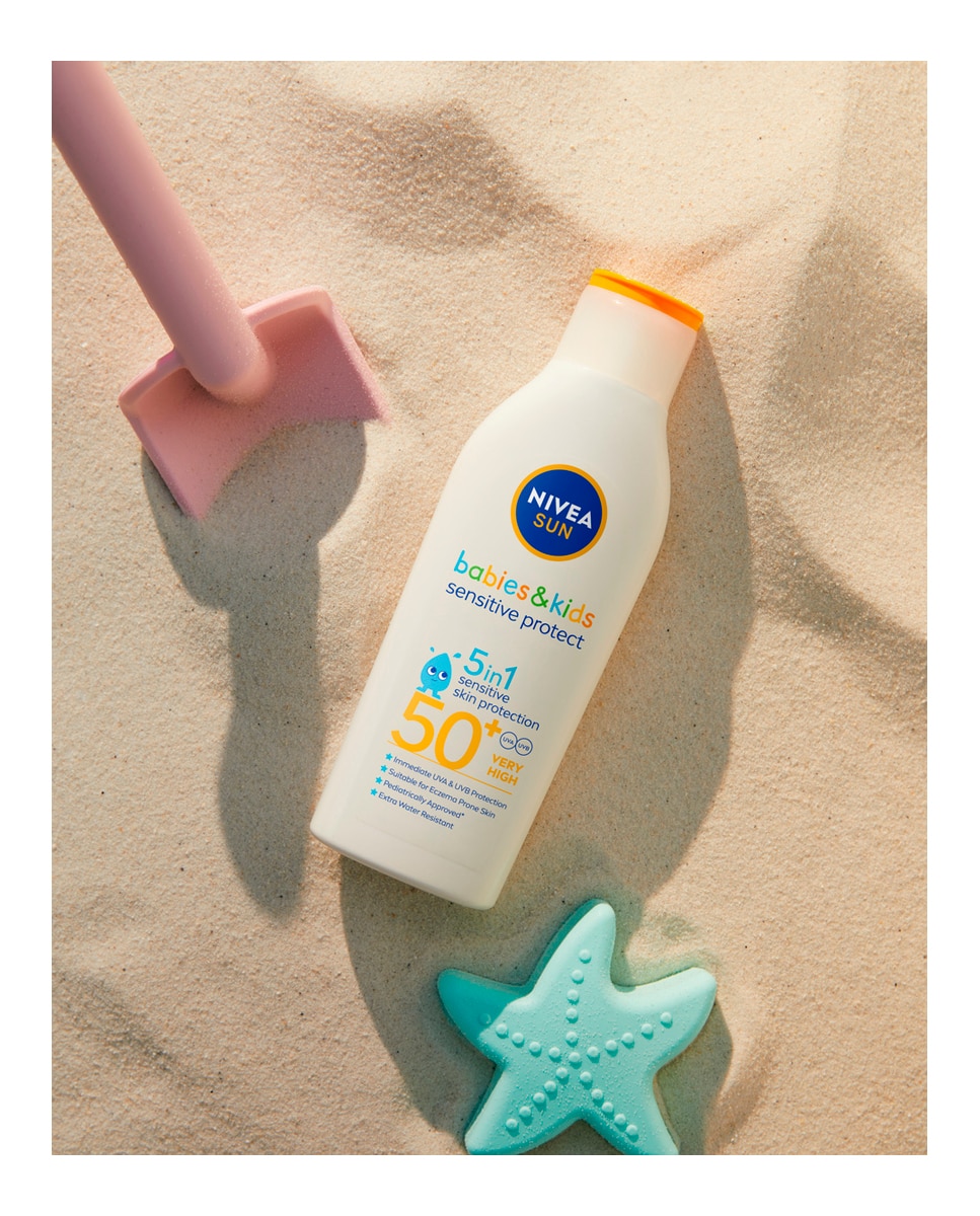 Leche Solar Niños FP 50+ Sensitive Protege & Juega Piel sensible 200 ml Nivea - 200 ml 4