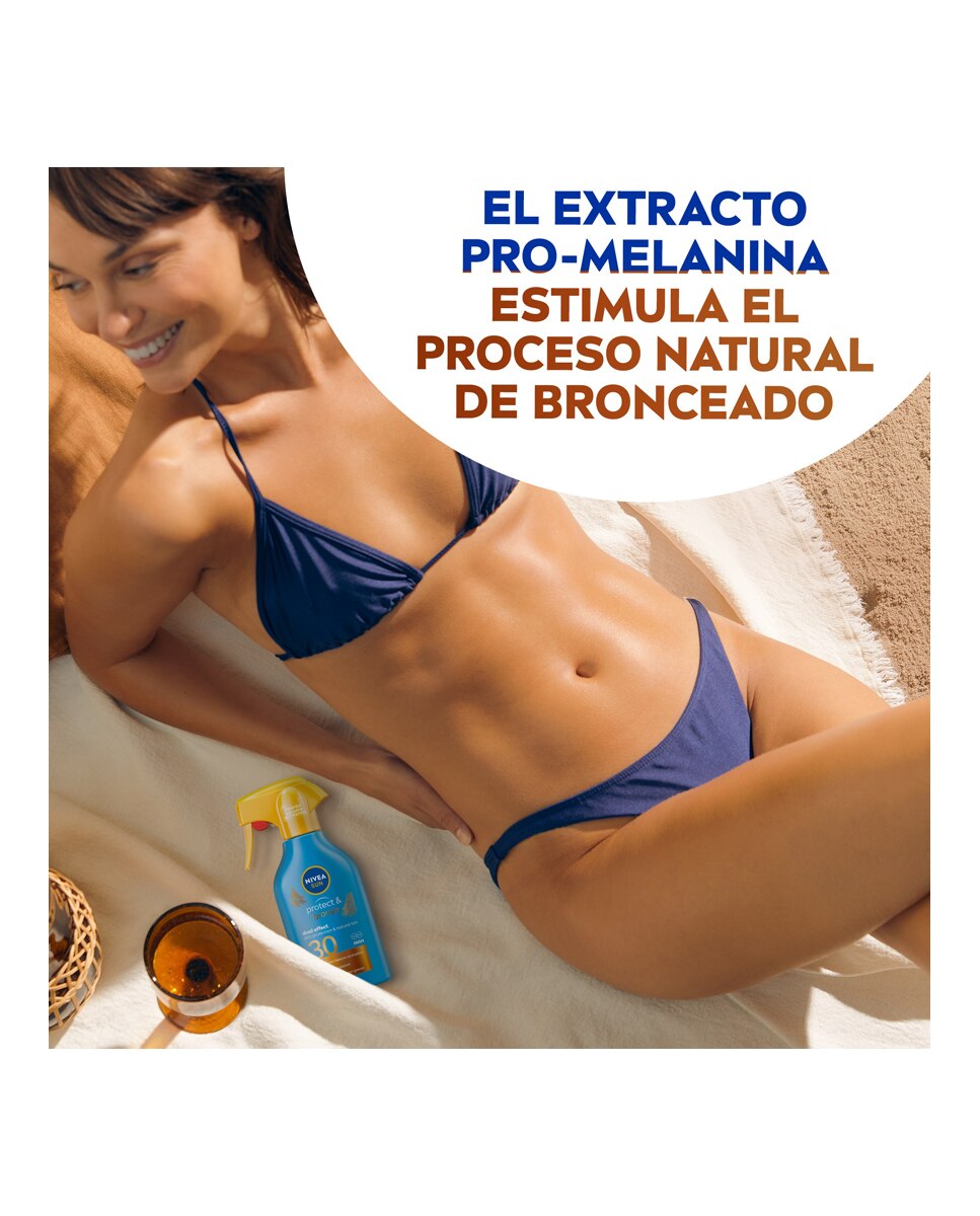 Spray Solar FP30 Protege & Broncea 270 ml Nivea - 270 ml 5