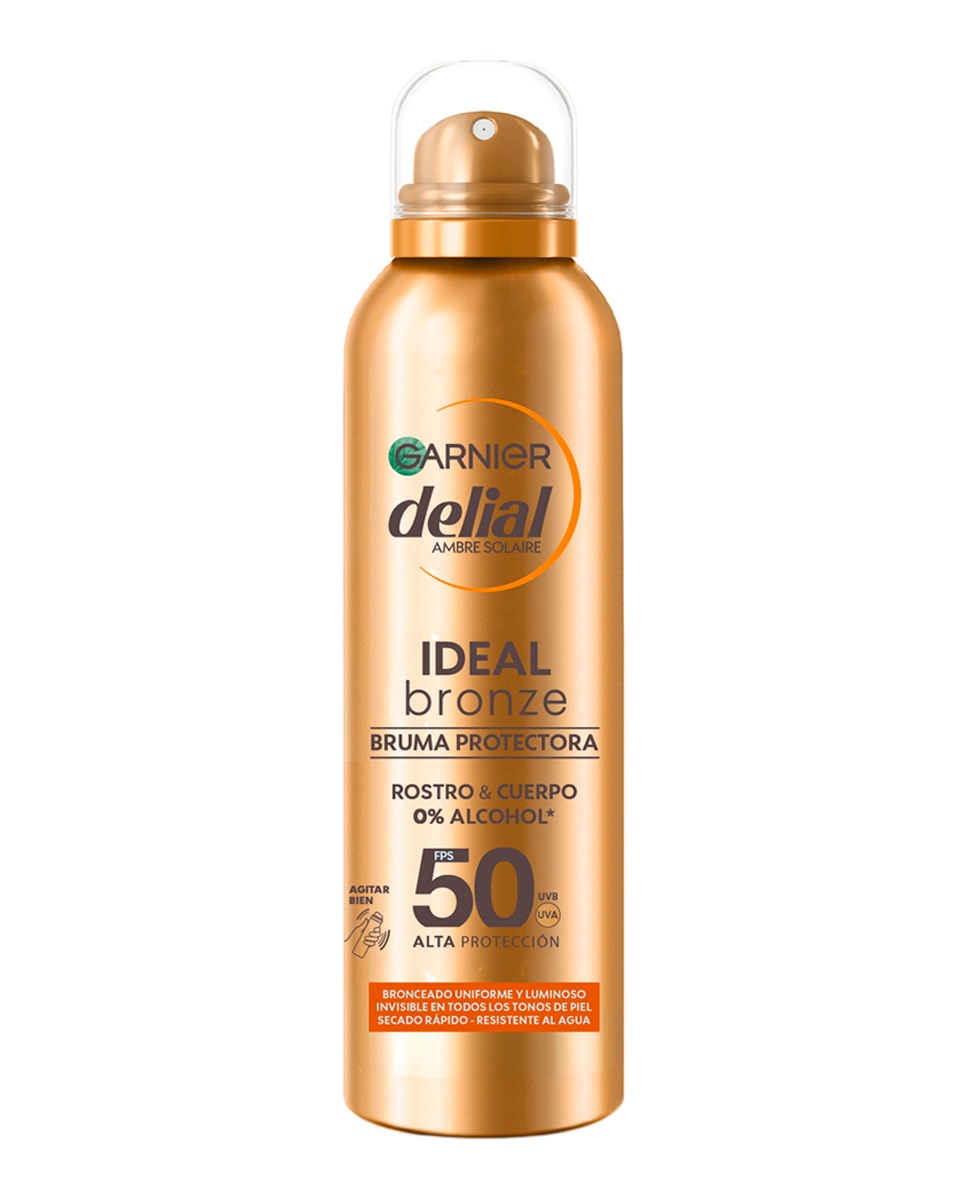 Imagen 0 de Bruma Protectora Ideal Bronze FPS 50 150 ml Delial