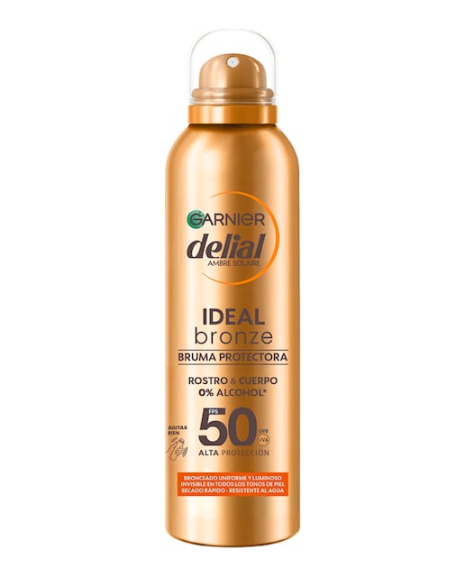 Imagen 0 de Bruma Protectora Ideal Bronze FPS 50 150 ml Delial