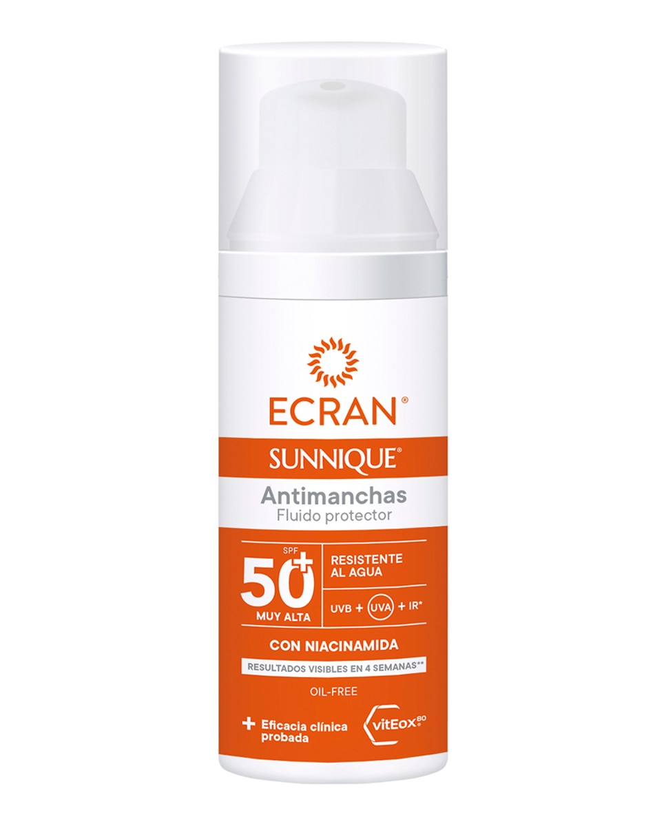 Imagen 0 de Fluido Protector Antimanchas Fps 50+ Sunnique 50 ml Ecran