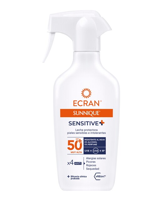 Imagen 0 de Leche Protectora Fps 50+  Sunnique Sensitive 270 ml Ecran